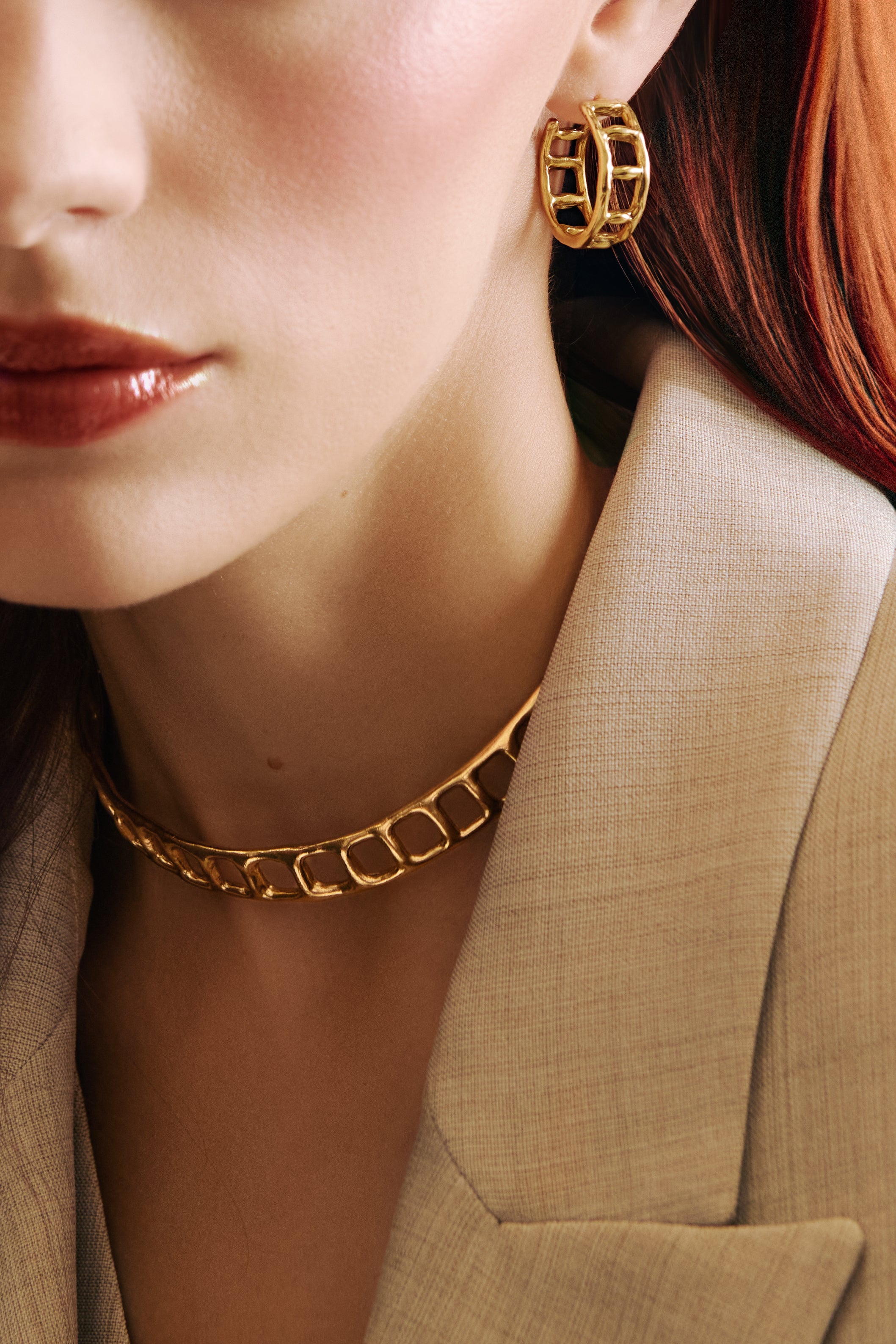 Animo Hoop Large Earrings