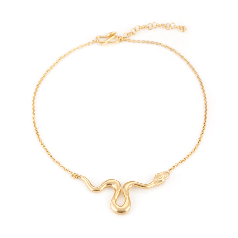 Ribbon Necklace - Giulia Barela Gioielli/Jewlery
