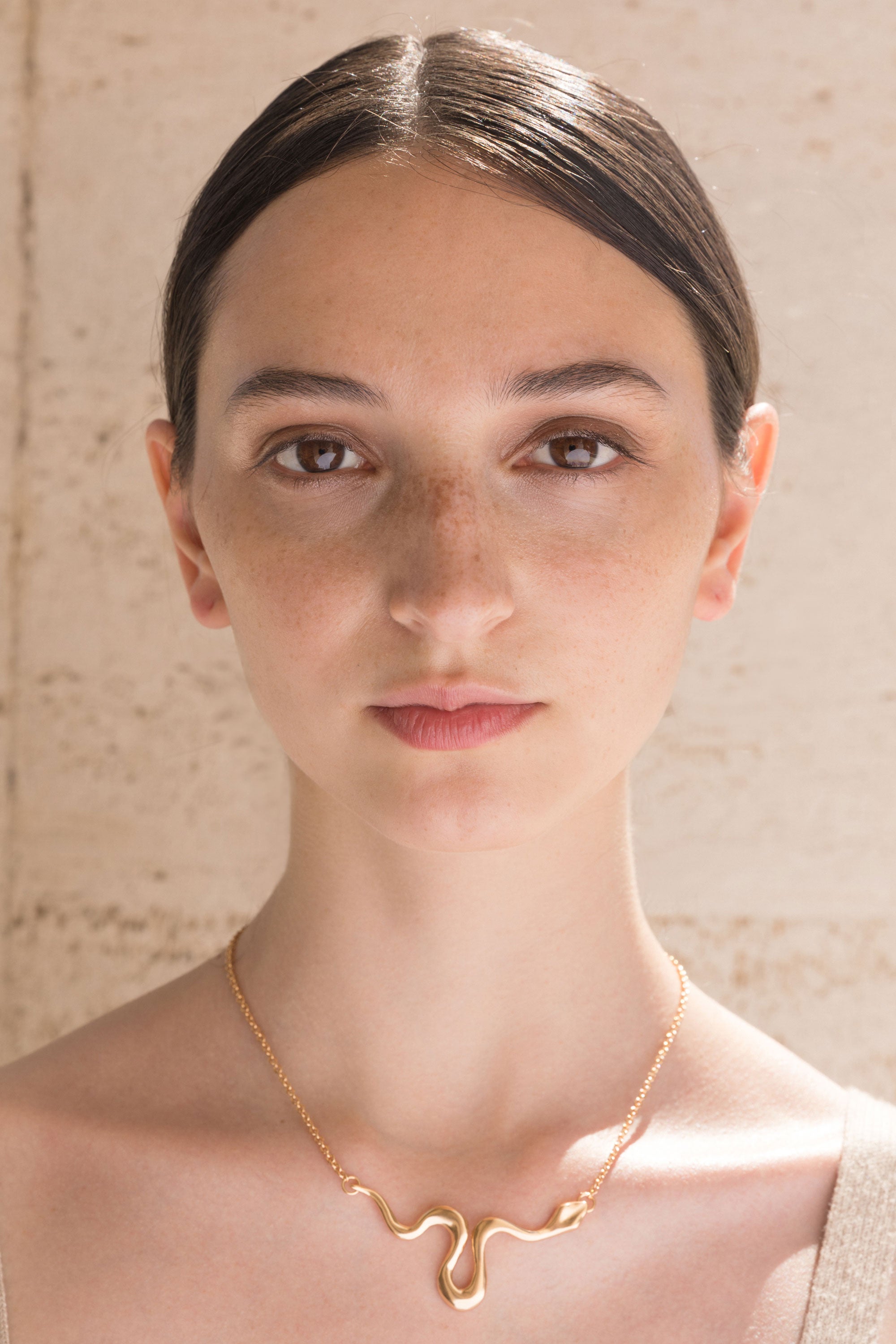 Collane - Ribbon Necklace Medium - Giulia Barela Jewelry | Gioielli eleganti e particolari fatti in Italia