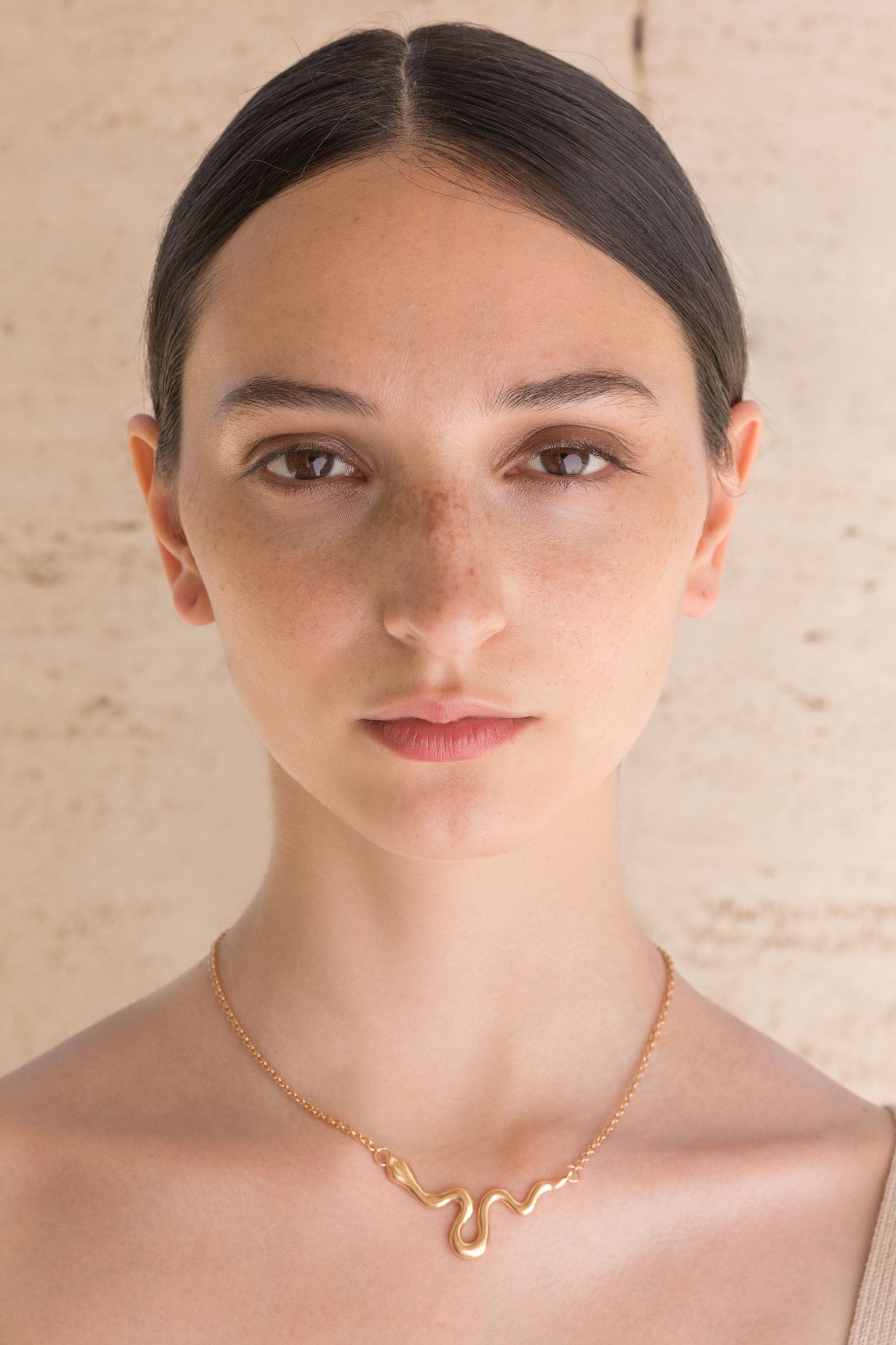 Collane - Ribbon Necklace Small - Giulia Barela Jewelry | Gioielli eleganti e particolari fatti in Italia