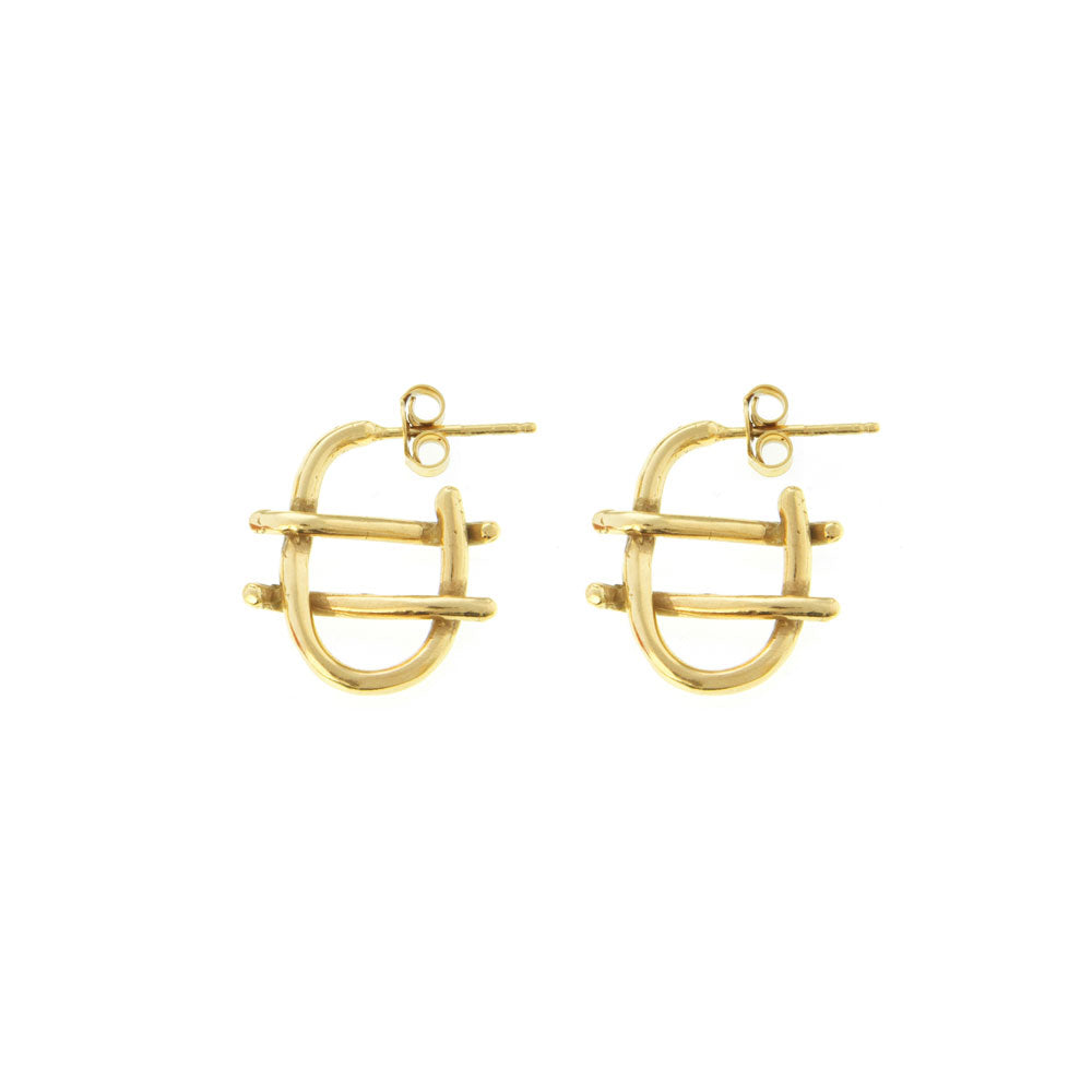 Signum Alpha Earrings - Giulia Barela Gioielli/Jewlery