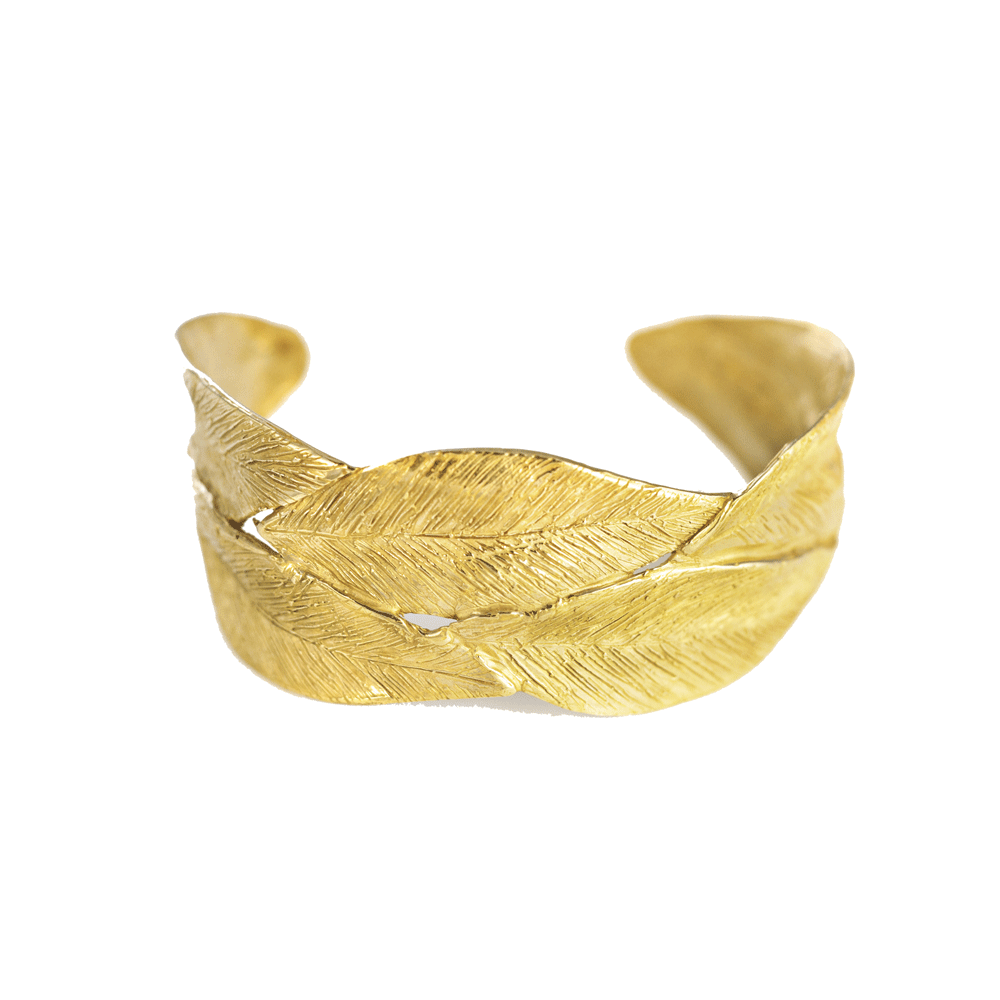 Leaves Double Bracelet - Giulia Barela Gioielli/Jewlery