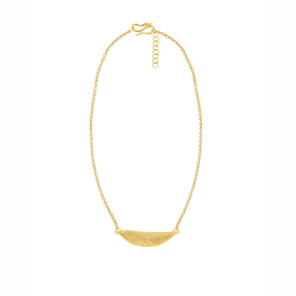Collane - Leaves Small Necklace - Giulia Barela Jewelry | Gioielli eleganti e particolari fatti in Italia