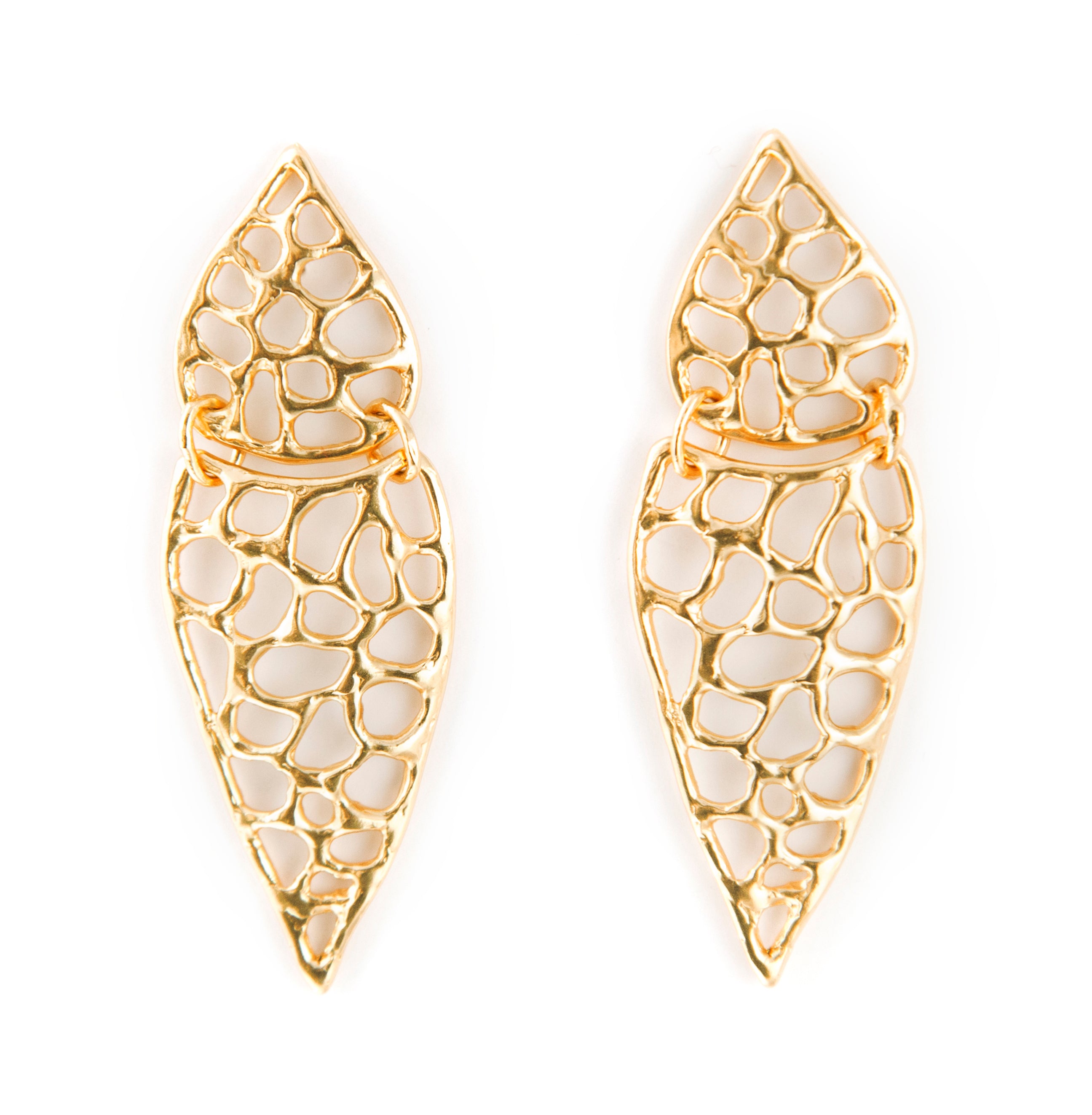 Orecchini - Drop Large Earrings - Giulia Barela Jewelry | Gioielli eleganti e particolari fatti in Italia