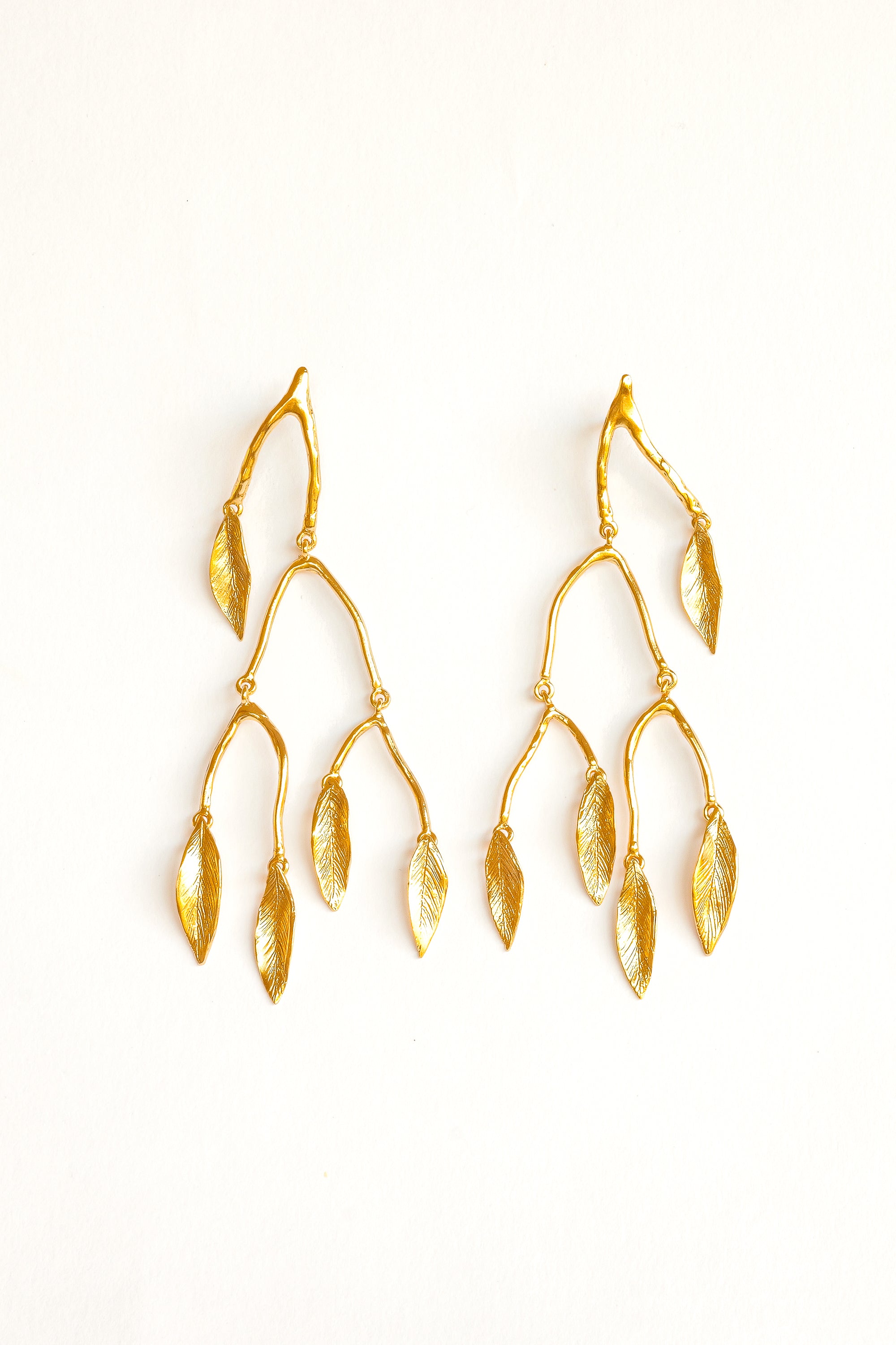 Mobile Leaves Large S Edition Earrings
