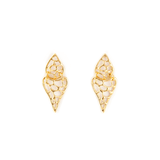 Drop Earrings - Giulia Barela Gioielli/Jewlery | delicate raindrop earrings handmade by Giulia Barela Jewelry | Jewelry inspired by long-distance journeys of a fascinating land, Africa.