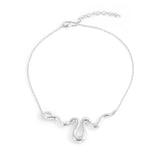 Collane - Ribbon Necklace Large - Giulia Barela Jewelry | Gioielli eleganti e particolari fatti in Italia