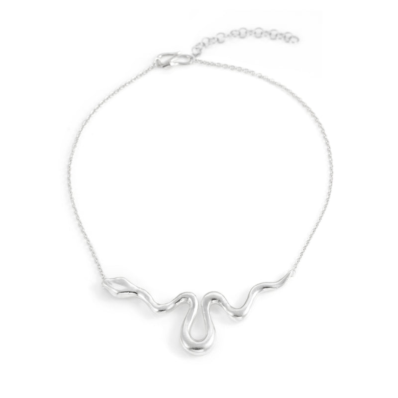 Collane - Ribbon Necklace Large - Giulia Barela Jewelry | Gioielli eleganti e particolari fatti in Italia