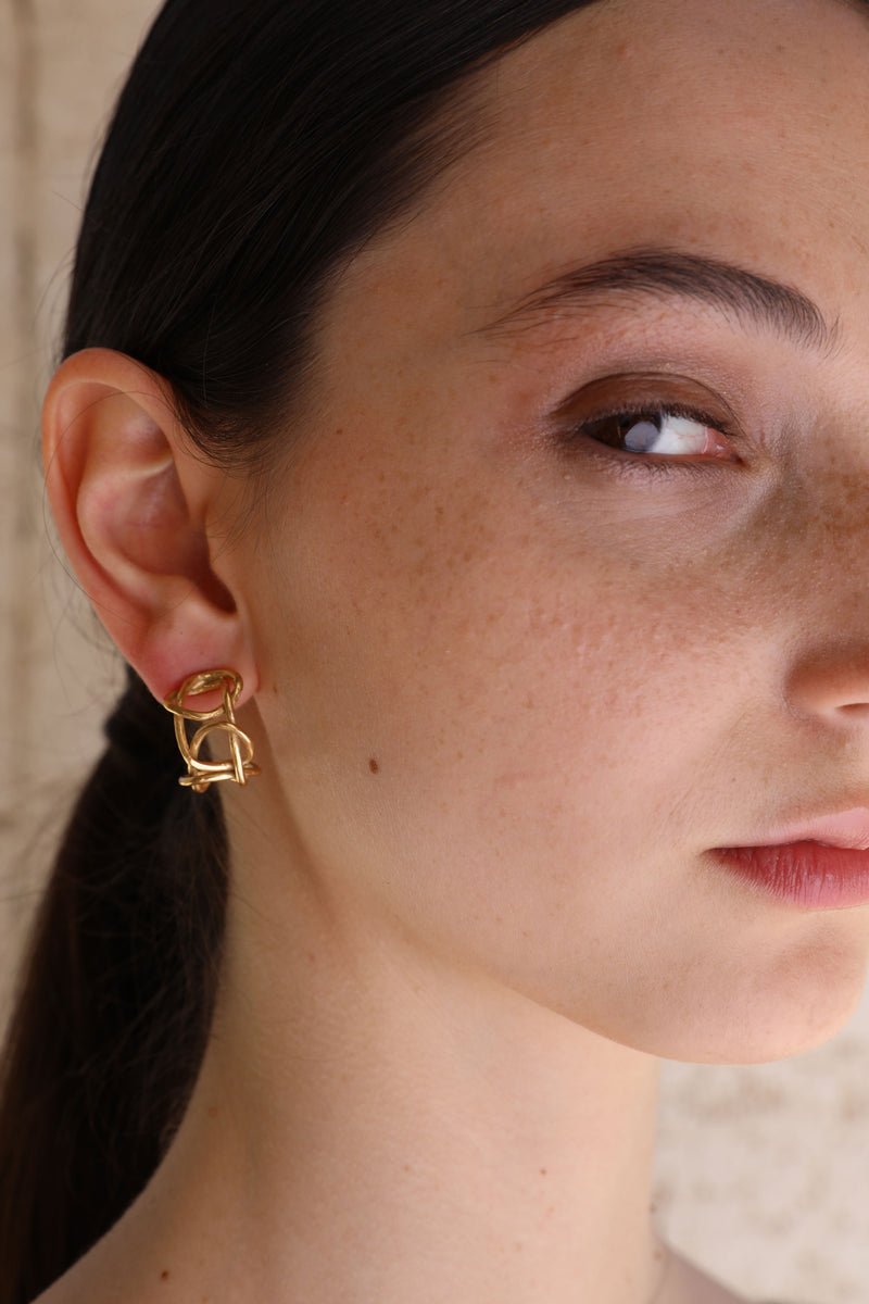 Orecchini - Knot Light Earrings - Giulia Barela Jewelry | Gioielli eleganti e particolari fatti in Italia