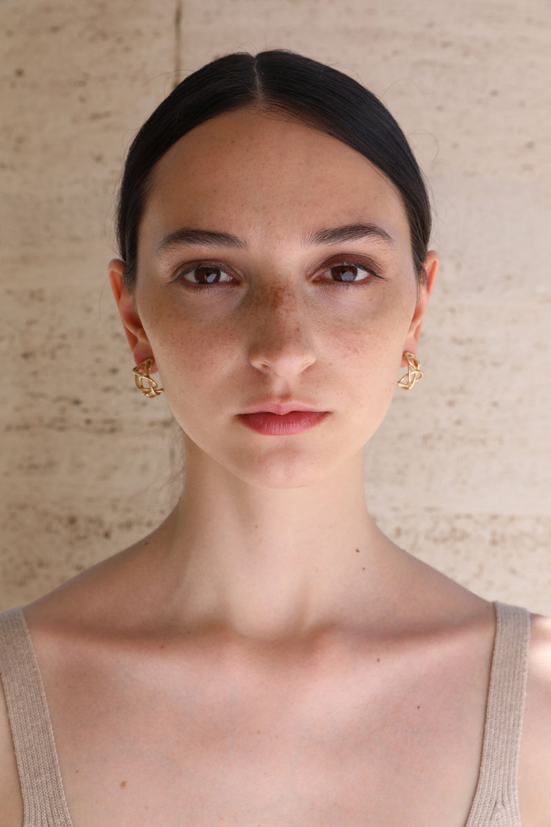 Orecchini - Knot Light Earrings - Giulia Barela Jewelry | Gioielli eleganti e particolari fatti in Italia