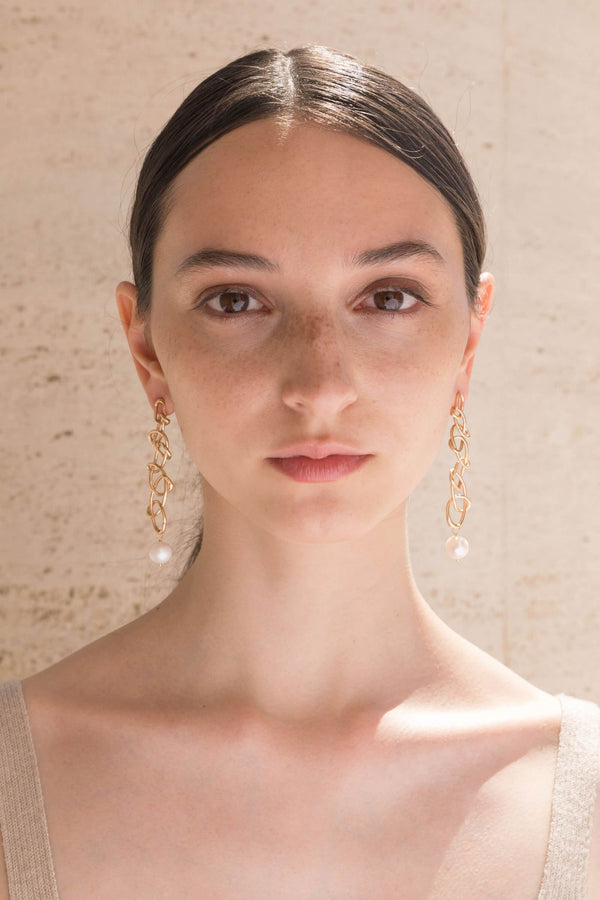 Orecchini - Knot Earrings - Giulia Barela Jewelry | Gioielli eleganti e particolari fatti in Italia