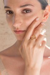 Anelli - Uroboro Small Ring - Giulia Barela Jewelry | Gioielli eleganti e particolari fatti in Italia