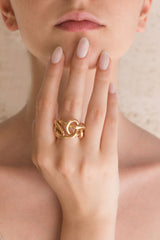 Anelli - Knot Ring - Giulia Barela Jewelry | Gioielli eleganti e particolari fatti in Italia