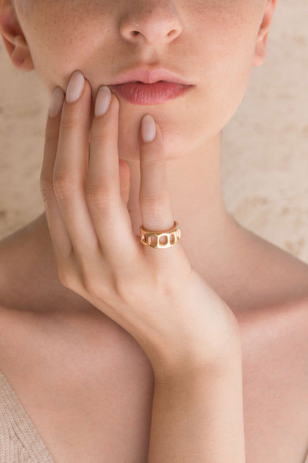 Anelli - Animo Ring Small - Giulia Barela Jewelry | Gioielli eleganti e particolari fatti in Italia