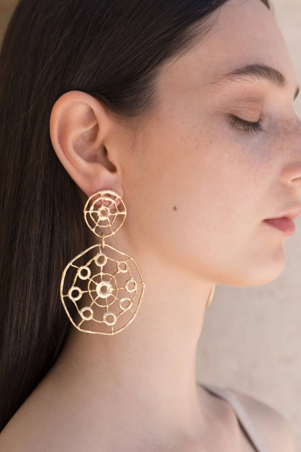 Orecchini - Festa Earrings - Giulia Barela Jewelry | Gioielli eleganti e particolari fatti in Italia