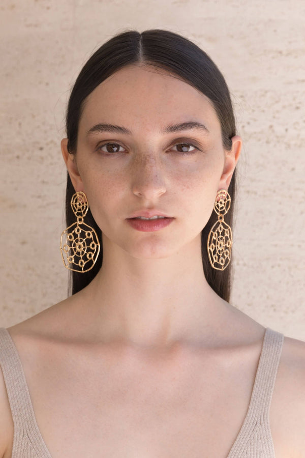 Orecchini - Festa Earrings - Giulia Barela Jewelry | Gioielli eleganti e particolari fatti in Italia
