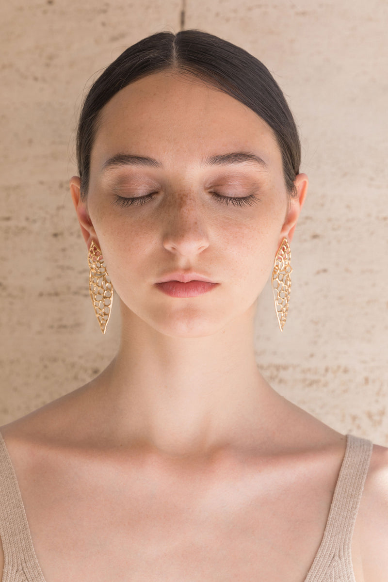 Giulia Barela Gioielli/Jewellery | medium-sized handmade earrings by Giulia Barela Jewelry | Drop Earrings Medium