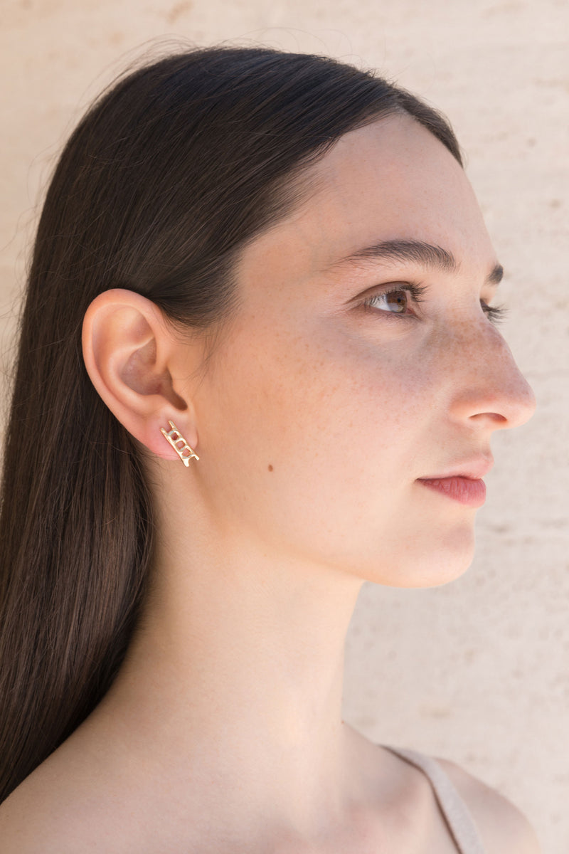 Orecchini - Animo Earrings - Giulia Barela Jewelry | Gioielli eleganti e particolari fatti in Italia