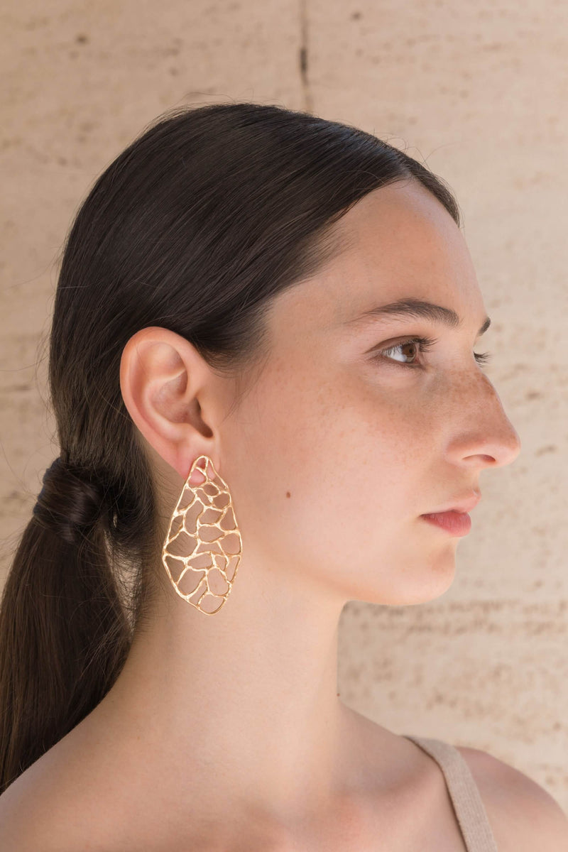 Giulia Barela Gioielli/Jewellery large handmade earrings by Giulia Barela Jewelry | Jewelry inspired by long-distance journeys of a fascinating land, Africa.