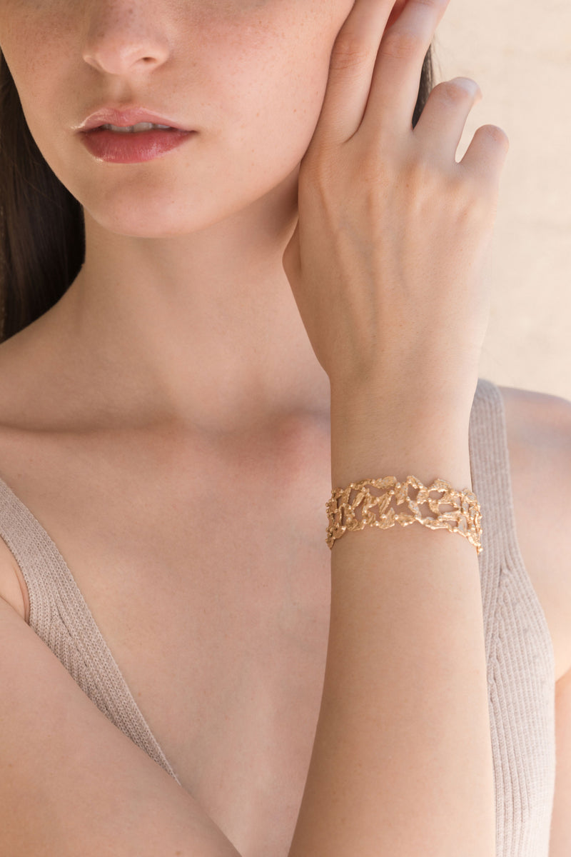 Bracciali - Pebbles Small Bracelet - Giulia Barela Jewelry | Gioielli eleganti e particolari fatti in Italia