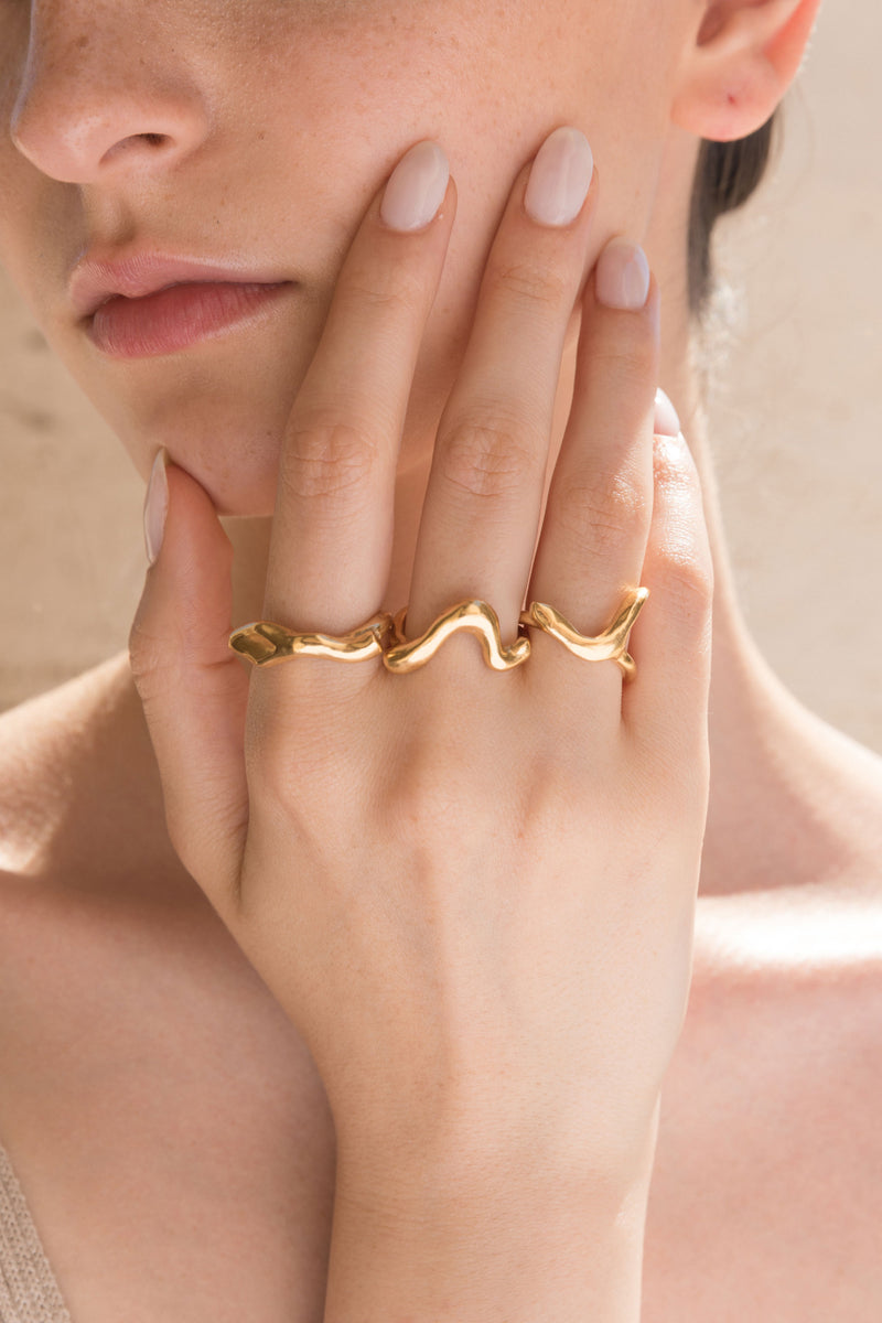 Anelli - Twisted Ring - Giulia Barela Jewelry | Gioielli eleganti e particolari fatti in Italia
