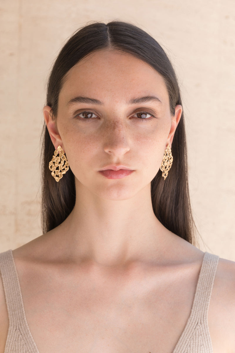 Orecchini - Pebbles Earrings - Giulia Barela Jewelry | Gioielli eleganti e particolari fatti in Italia