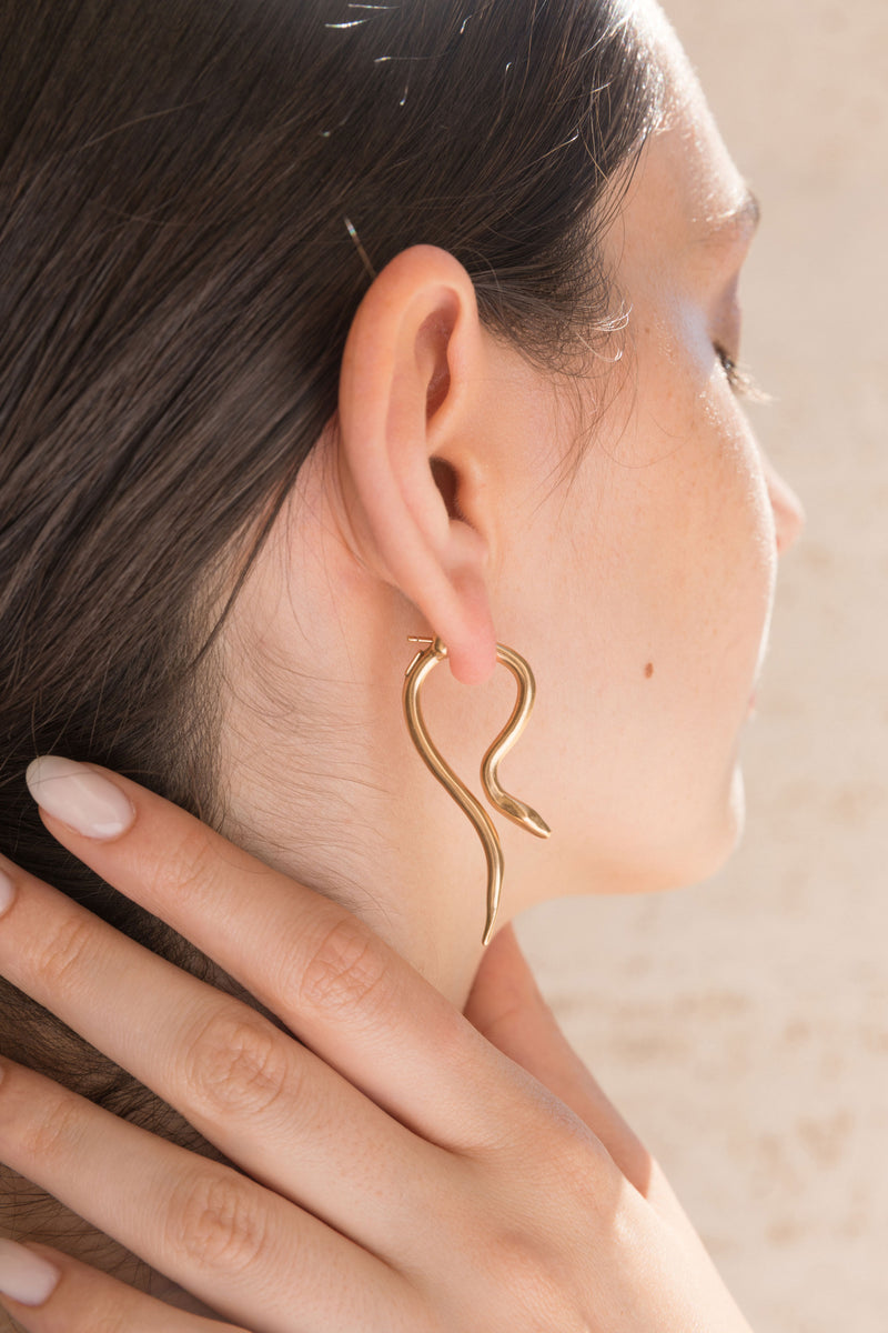 Orecchini - Hooked Earrings - Giulia Barela Jewelry | Gioielli eleganti e particolari fatti in Italia