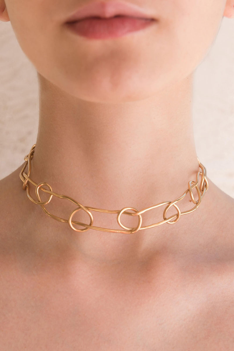 Collane - Knot Light Choker - Giulia Barela Jewelry | Gioielli eleganti e particolari fatti in Italia