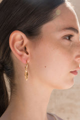 Orecchini - Mobile Small Leaves Earrings - Giulia Barela Jewelry | Gioielli eleganti e particolari fatti in Italia