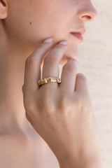 Anelli - Caterpillar Ring - Giulia Barela Jewelry | Gioielli eleganti e particolari fatti in Italia