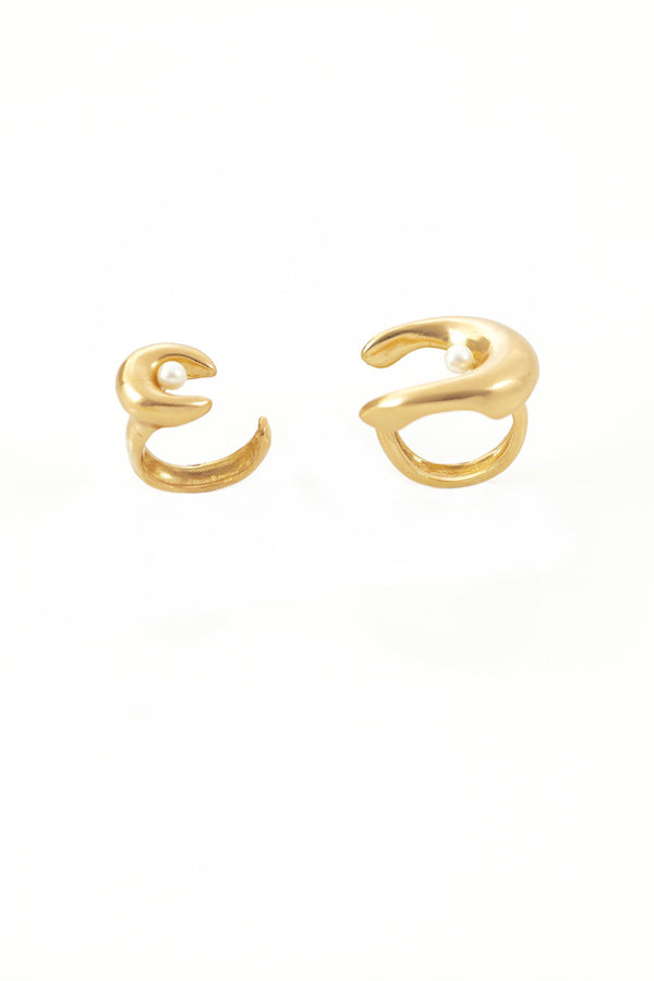 Anelli - Brancusi Double Ring - Giulia Barela Jewelry | Gioielli eleganti e particolari fatti in Italia