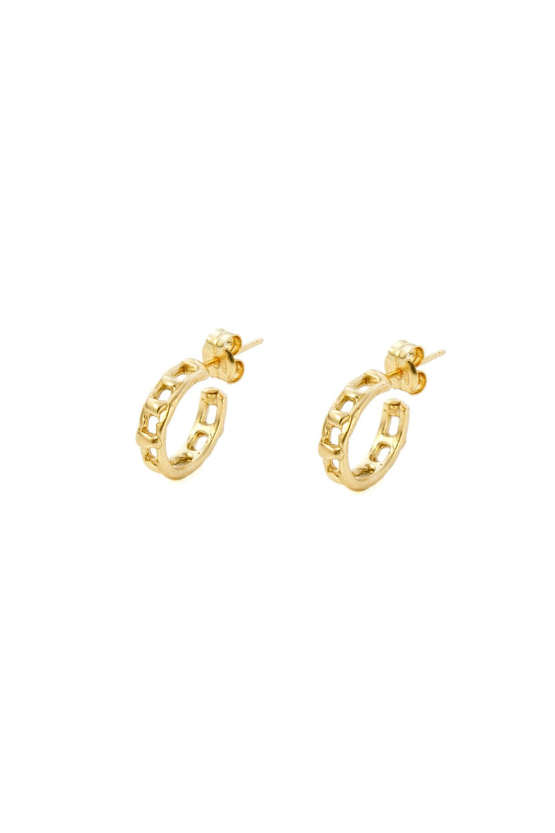 Animo Hoop Earrings | Giulia Barela Jewelry