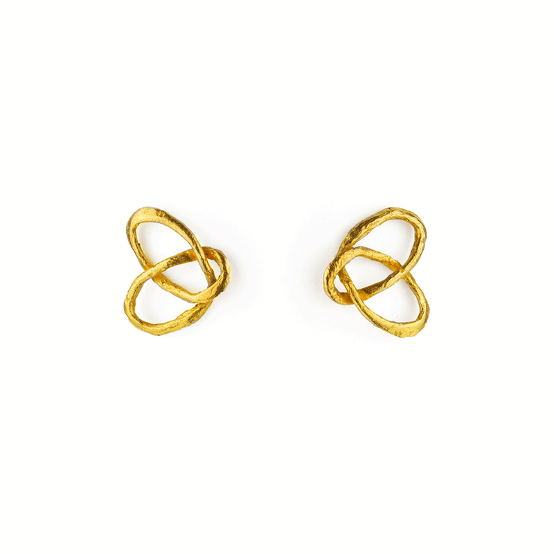 B-knot Earrings - Giulia Barela Gioielli/Jewlery