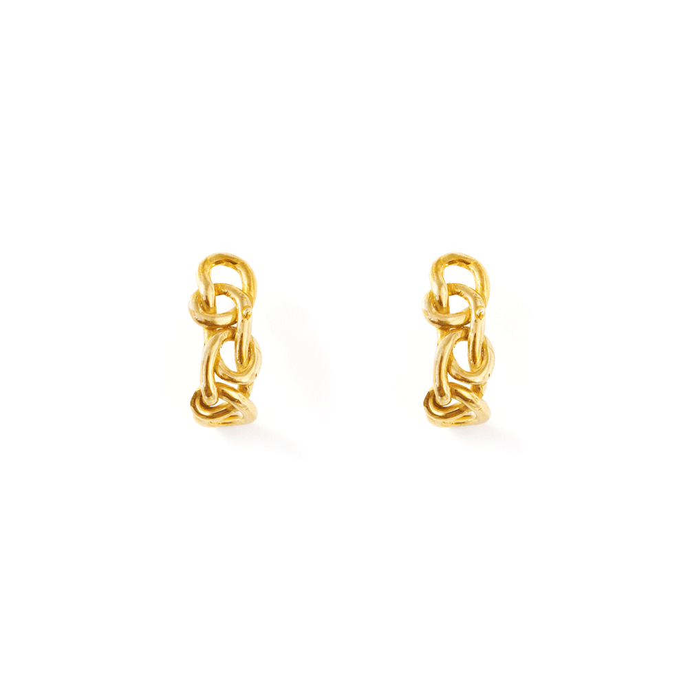 C-Knot Earrings - Giulia Barela Gioielli/Jewlery