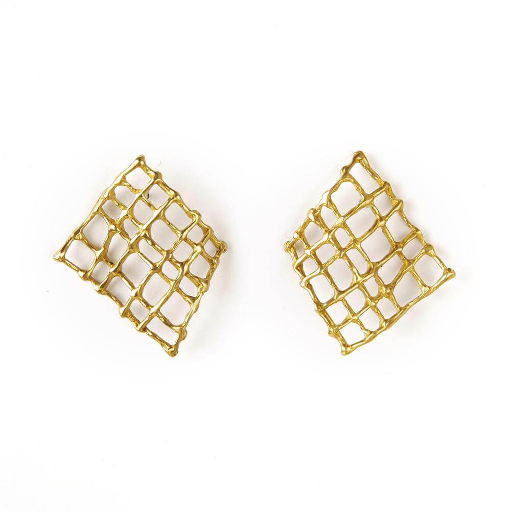 Canvas Earrings - Giulia Barela Gioielli/Jewlery