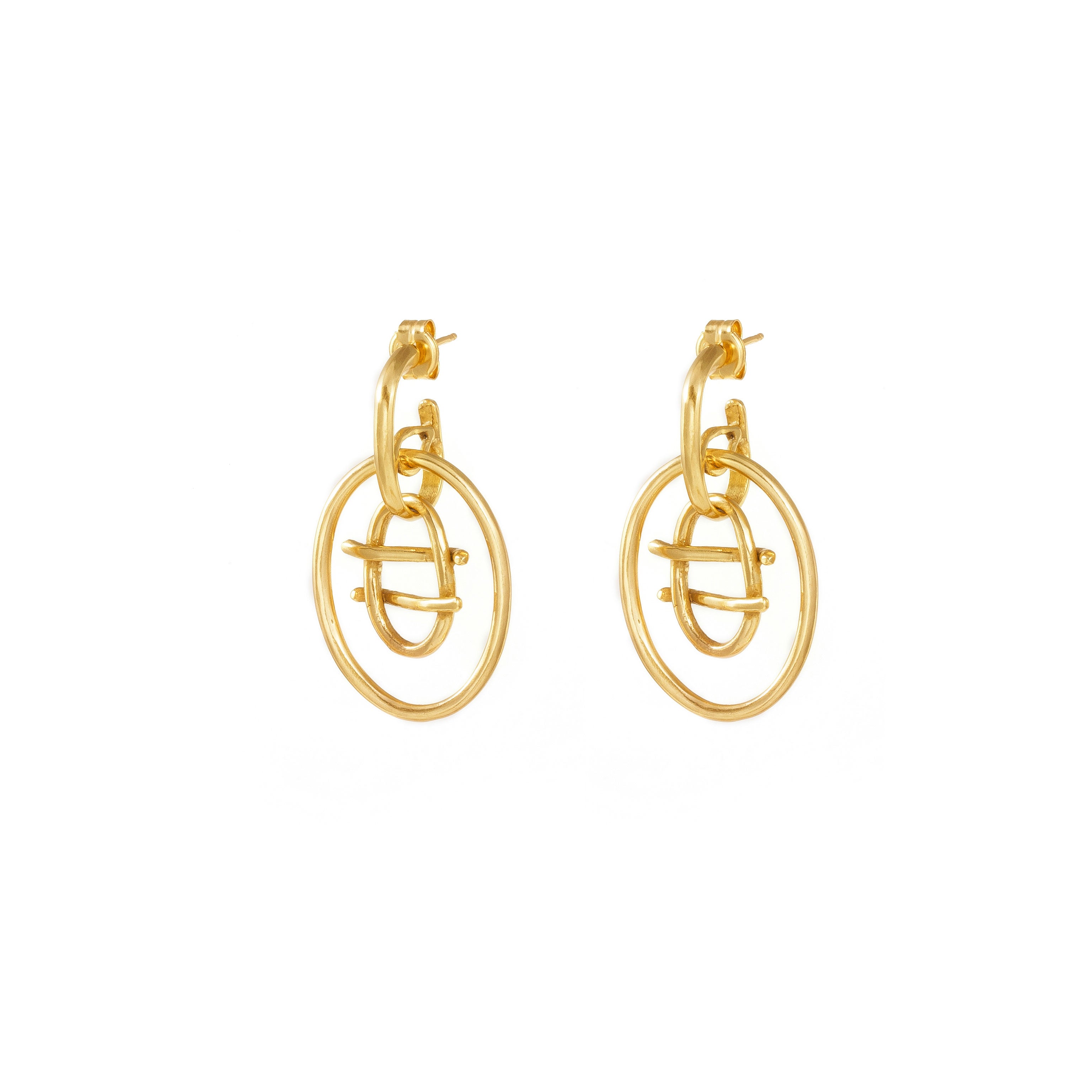 Orecchini - Nessus Earrings - Giulia Barela Jewelry | Gioielli eleganti e particolari fatti in Italia